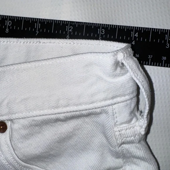 Abercrombie & Fitch White Barrel Jeans sz 24 - Picture 7 of 9